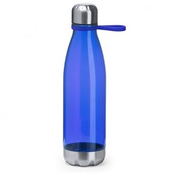 EDDO. Bidon de 700 ml din material transparent, MD4041 - ROYAL BLUE