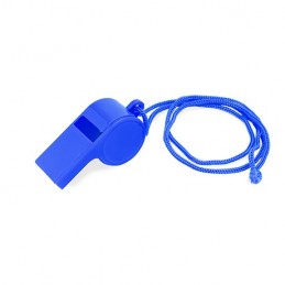 CARNIVAL. Fluier plastic cu snur, PF3101 - ROYAL BLUE