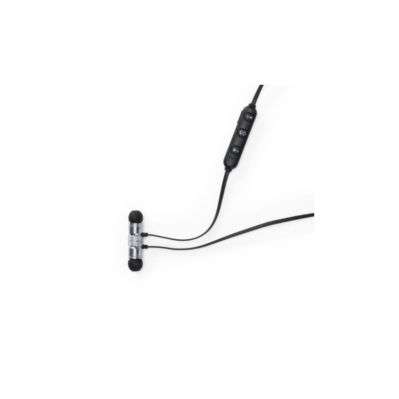 FLUME. Căști wireless din aluminiu cu panou de control și microfon încorporat, EP3303 - SILVER FLUME. Căști wireless din aluminiu cu panou de control și microfon încorporat, EP3303 - SILVER