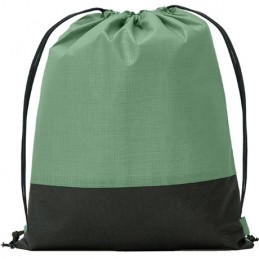 GAVILAN. Rucsac bicolor cu siret, BO7509 - Verde