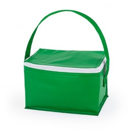 TIBU. Geantă frigorifică PVC cu interior izoterm 6 cutii, TB7603 - Verde