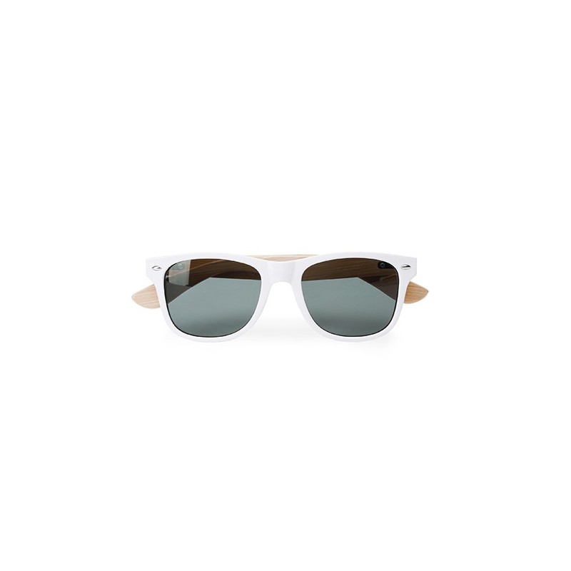EDEN. Ochelari de soare UV 400, brate bambus, SG8104 - WHITE EDEN. Ochelari de soare UV 400, brate bambus, SG8104 - WHITE