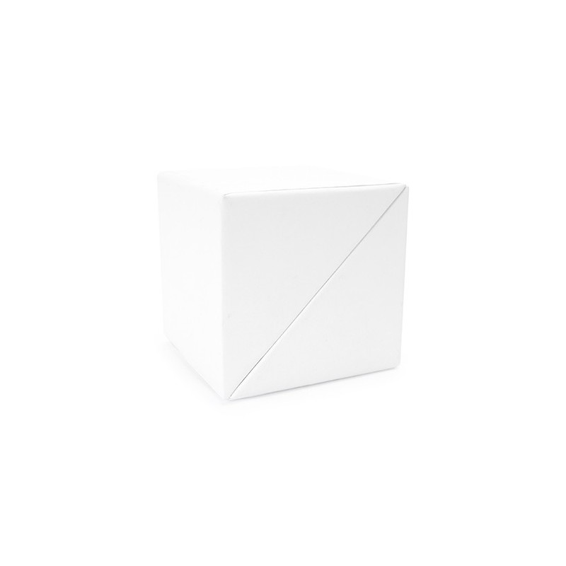 DIMAS. Set de birou din carton în formă de cub, HW8062 - WHITE