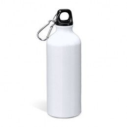 BAOBAB. Bidon de aluminiu cu carabină 800 ml, MD4049 - WHITE