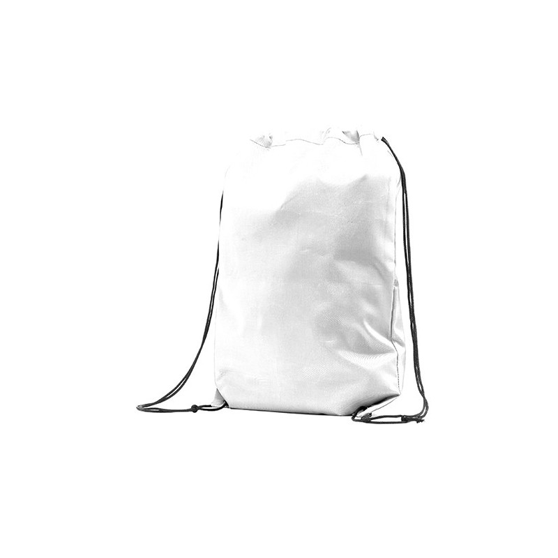 RPET LARUS. Rucsac cu siret din material reciclat RPET, BO7550 - WHITE