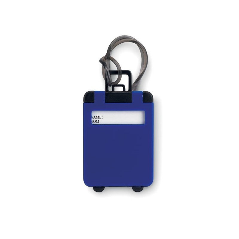 TRAVELLER - Etichetă bagaj din plastic     MO8718-37, Royal blue