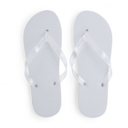 KALAY. Papuci Șlapi de plajă cu talpă din PE confortabilă, ZS8150 - WHITE