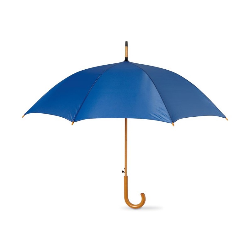 CUMULI - Umbrelă automată/ mâner lemn KC5131-04, Blue CUMULI - Umbrelă automată/ mâner lemn KC5131-04, Blue