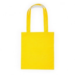 KNOLL. Sacosa bumbac colorat cu manere lungi, BO7521 - YELLOW