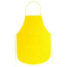 KELLER. Șorț din material non-woven cu buzunar central, DE9130 - YELLOW