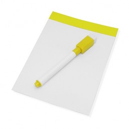 LILIAN. Magnet cu marker pentru frigider, HW8047 - YELLOW