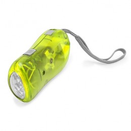 BRILL. Lanterna 3 LED cu dinam, TO0107 - YELLOW