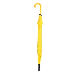 MILFORD. Umbrela maner plastic curbat- deschidere automata, UM5608 - YELLOW