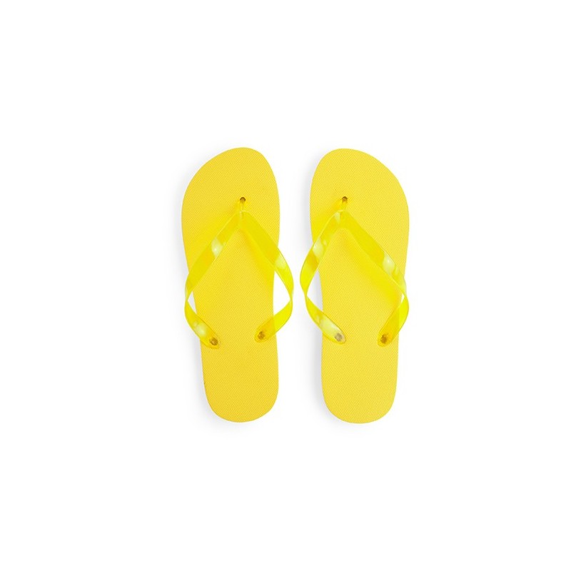 KALAY. Papuci Șlapi de plajă cu talpă din PE confortabilă, ZS8150 - YELLOW