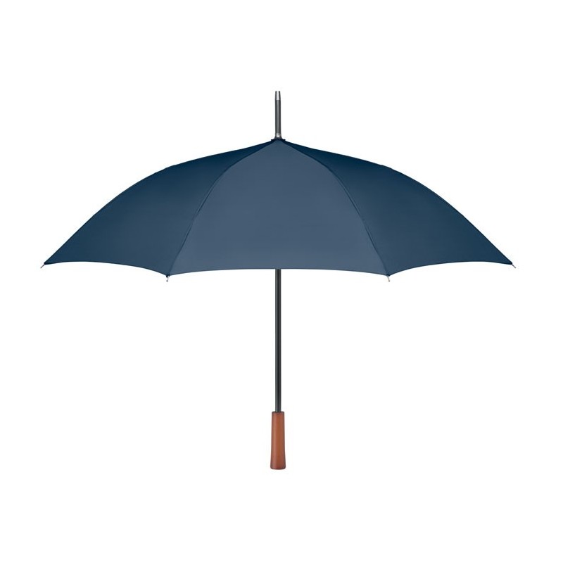 GALWAY - Umbrelă cu mâner din lemn      MO9601-04, Blue