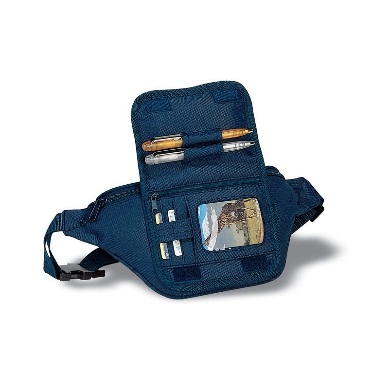 FRUBI - Borsetă cu buzunar KC5810-04, Blue FRUBI - Borsetă cu buzunar KC5810-04, Blue