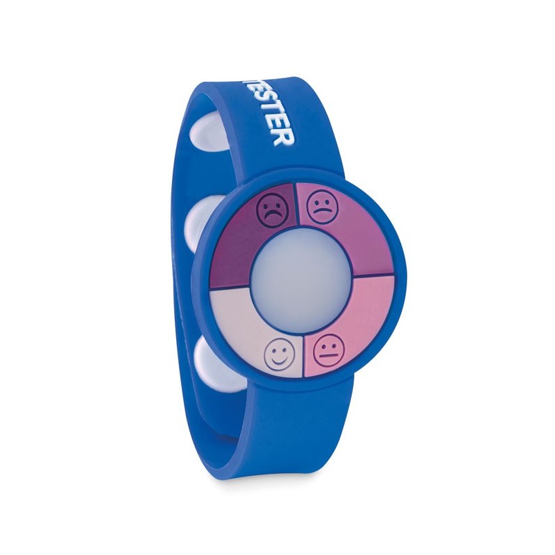 UV CHECK - Brățară cu senzor UV. MO9589-37, Royal blue UV CHECK - Brățară cu senzor UV. MO9589-37, Royal blue