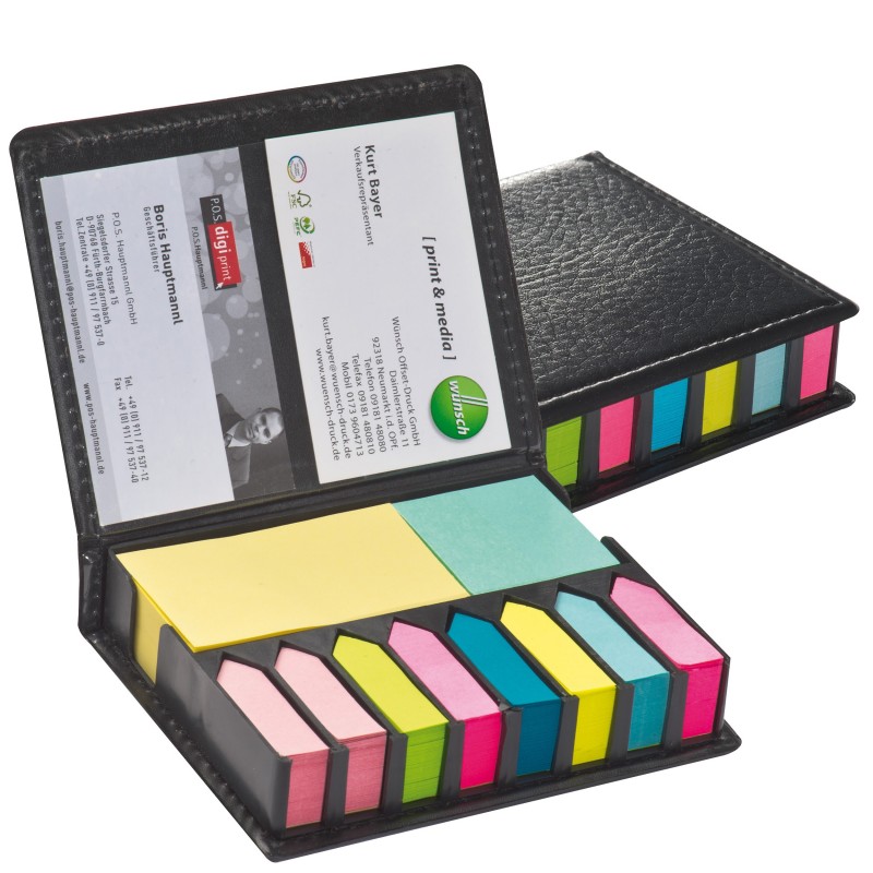 Set de notițe autoadezive - 2284303, Black Set de notițe autoadezive - 2284303, Black