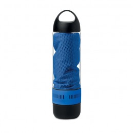 COOL - Sticlă sport cu boxă și prosop MO9158-37, Royal blue