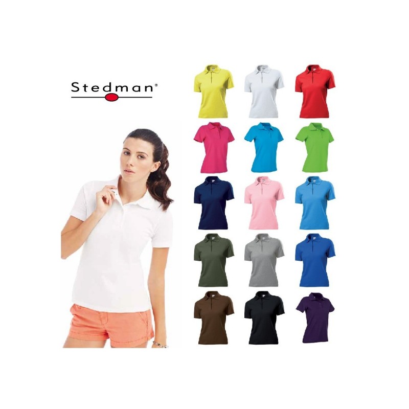 Tricou polo dama Stedman ST3100 COLORAT