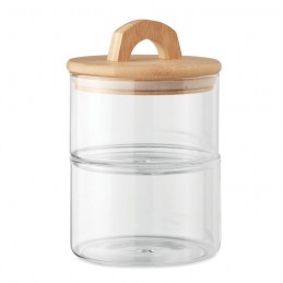 BOROPOT. Borcan din sticlă 1L           MO6290-22, Transparent