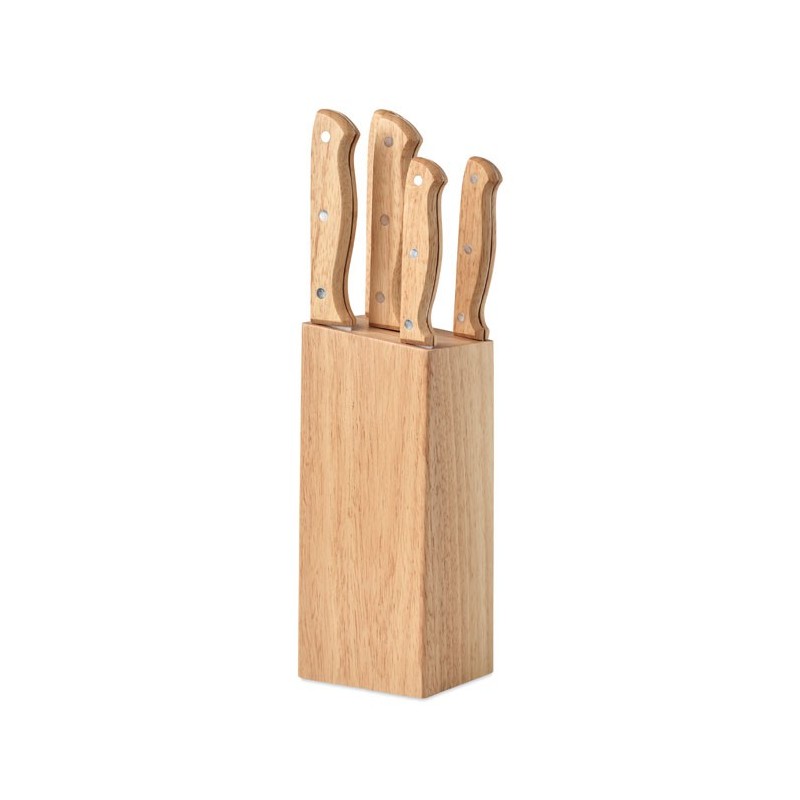 GOURMET. Set de cuțite din 5 piese      MO6308-40, Wood