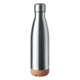 ASPEN CORK. Sticlă cu perete dublu 600 ml  MO6313-16, Dull silver