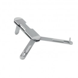 TRISTAND. Stand pliabil pentru laptop    MO6324-16, Dull silver