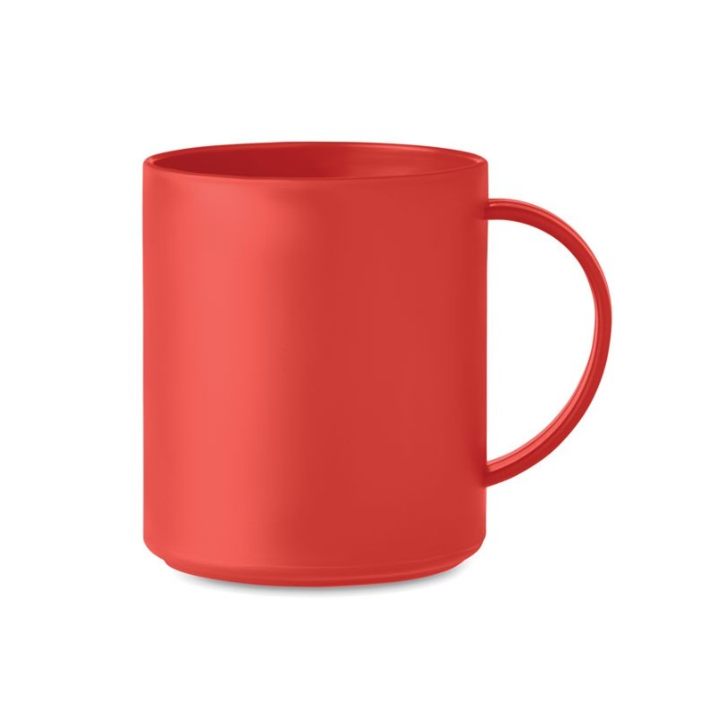 MONDAY. Cană reutilizabilă 300 ml MO6256-05, Red MONDAY. Cană reutilizabilă 300 ml MO6256-05, Red
