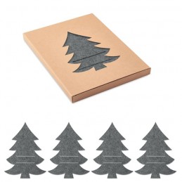 TREESGUARD. Suport tacâmuri pâslă RPET     CX1479-07, Grey