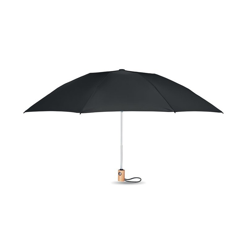 LEEDS. Umbrelă 190T RPET 23 inch      MO6265-03, Black