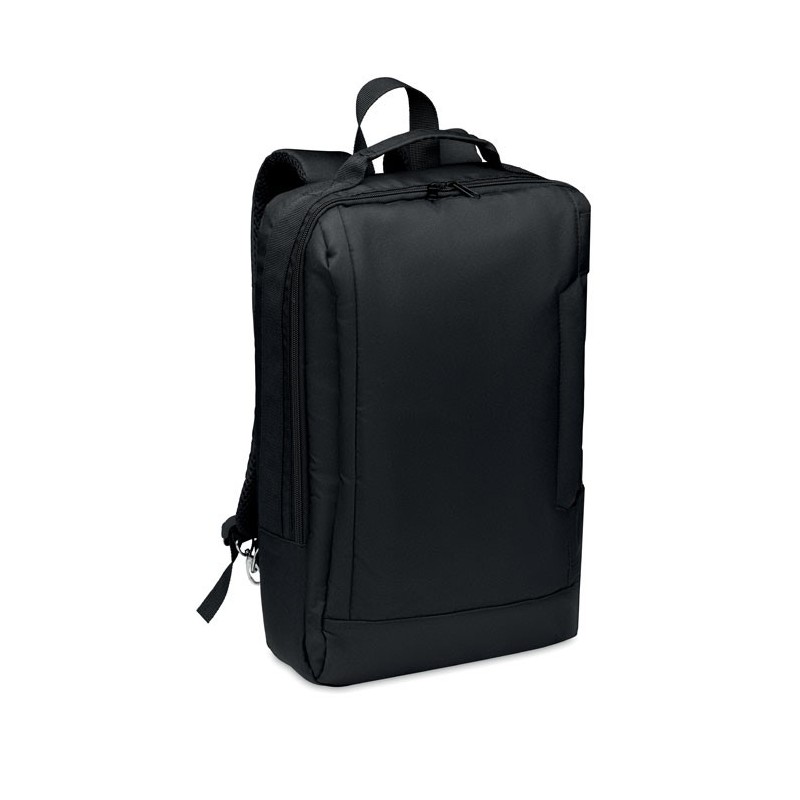 SINGAPORE. Rucsac laptop din 300D RPET    MO6329-03, Black