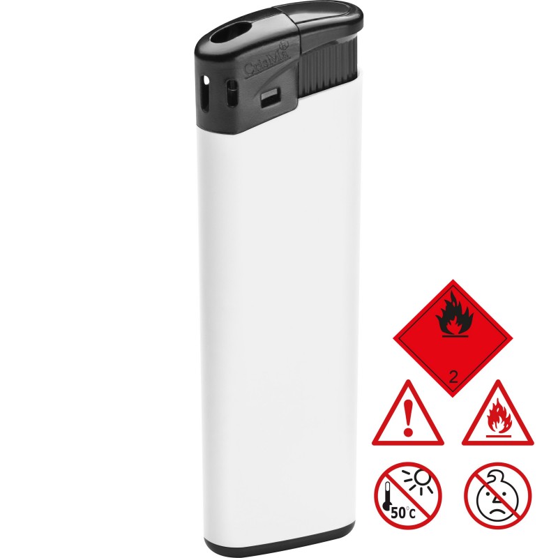 Brichetă piezo - 9004606, White Brichetă piezo - 9004606, White