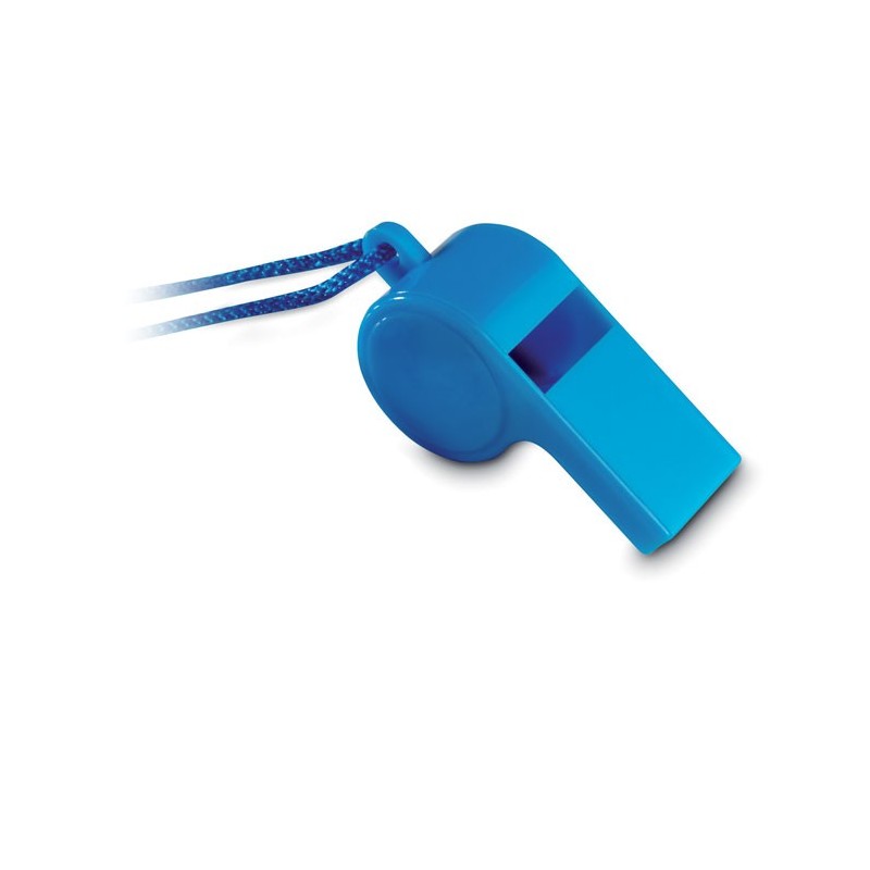 REFEREE - Fluier cu bandă de siguranţă MO7168-04, Blue REFEREE - Fluier cu bandă de siguranţă MO7168-04, Blue