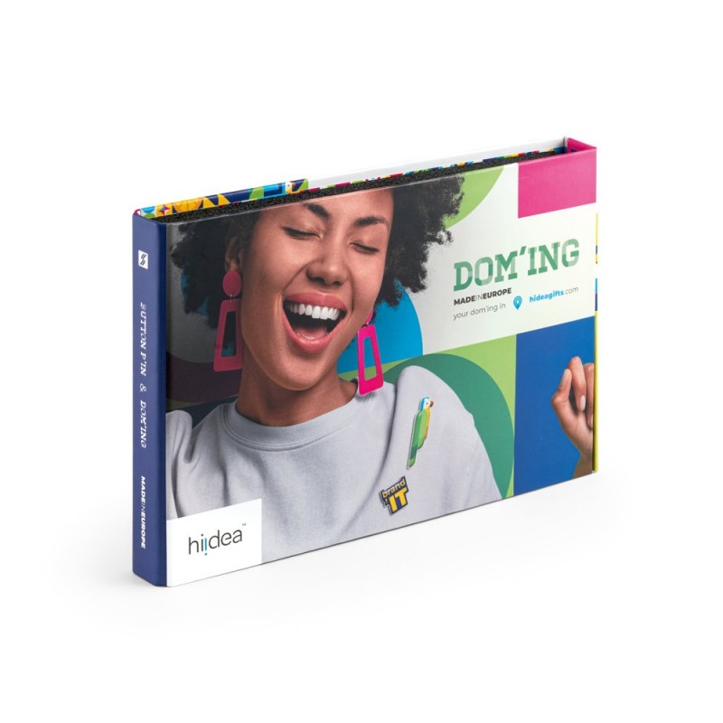PIN & DOMING SHOWCASE. 2 in 1 Pins and Doming Showcase - 70005, Assorted