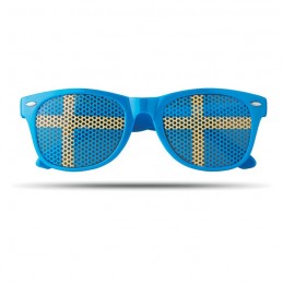 FLAG FUN - Ochelari de soare fotbal       MO9275-04, Blue