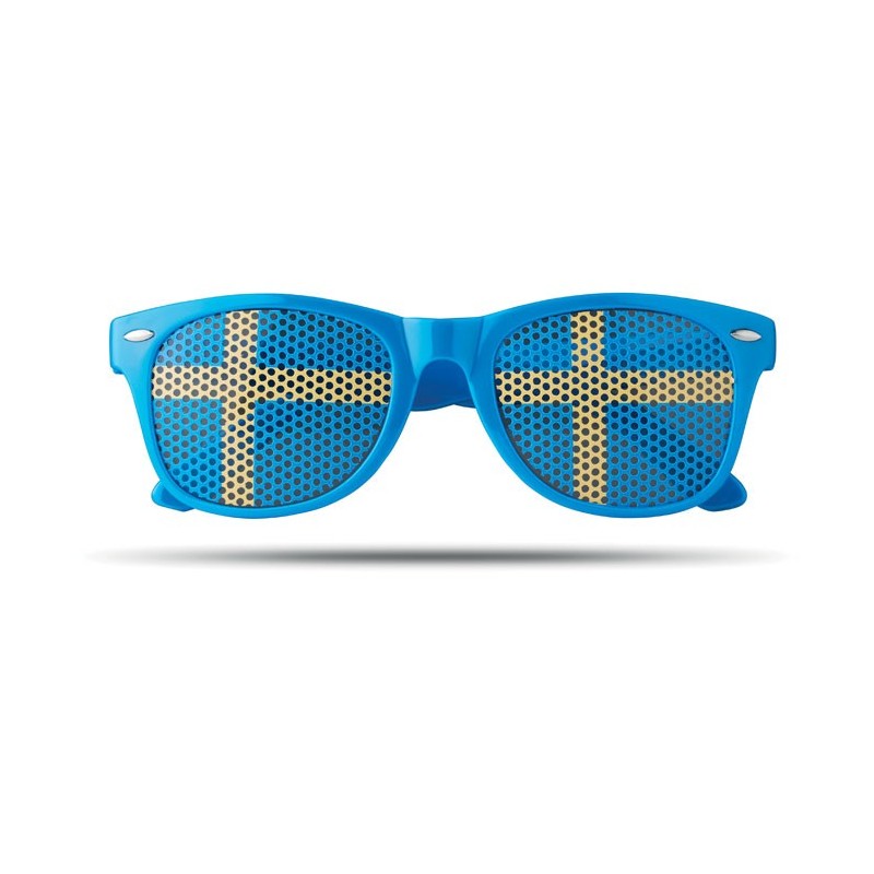 FLAG FUN - Ochelari de soare fotbal       MO9275-04, Blue