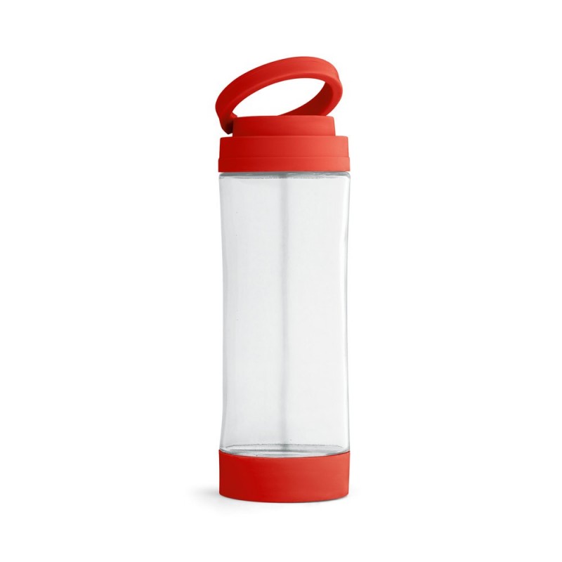 QUINTANA. Glass sports bottle - 94783, Red