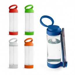 QUINTANA. Glass sports bottle - 94783, Royal blue