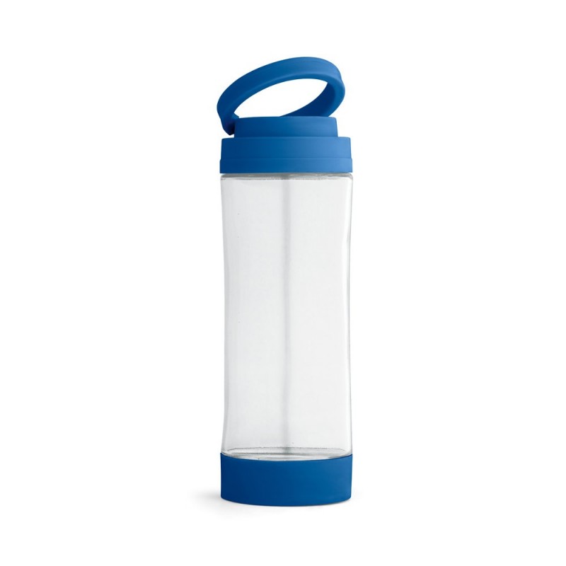 QUINTANA. Glass sports bottle - 94783, Royal blue QUINTANA. Glass sports bottle - 94783, Royal blue