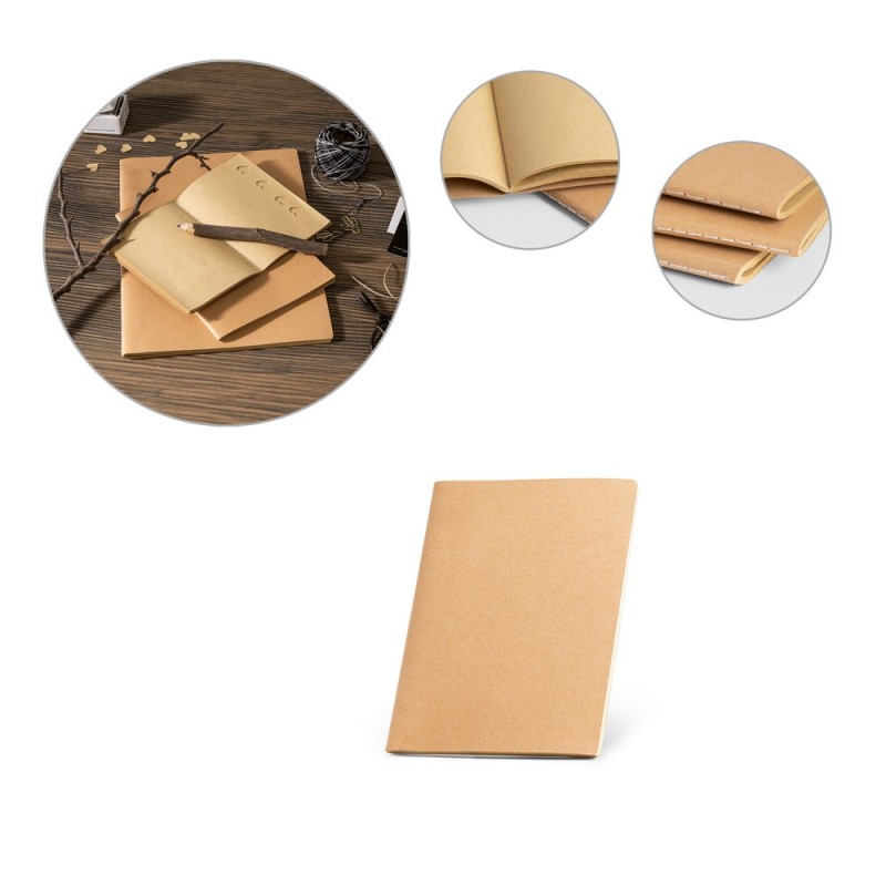 ALCOTT A6. A6 Notepad - 93274, Natural ALCOTT A6. A6 Notepad - 93274, Natural