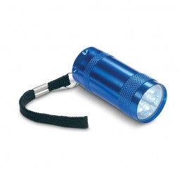 TEXAS - Mini-lanternă aluminiu+lanyard MO7680-04, Blue