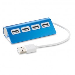 ALUHUB - Extensie USB cu 4 porturi      MO8853-04, Blue