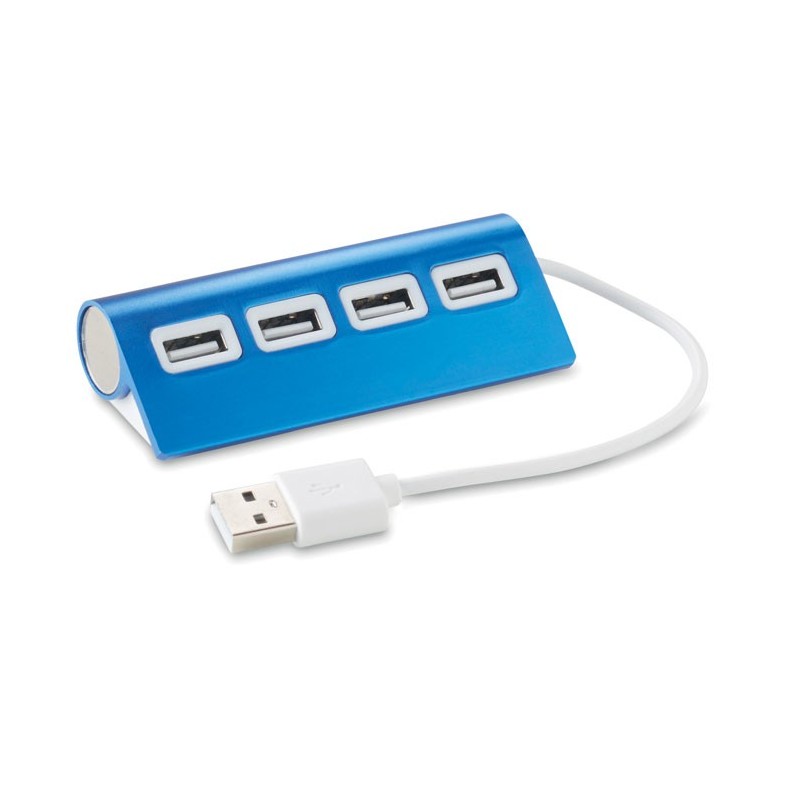 ALUHUB - Extensie USB cu 4 porturi      MO8853-04, Blue