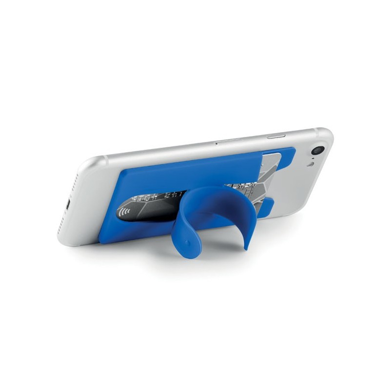 ARC - Suport card silicon cu agrafă MO9685-37, Royal blue ARC - Suport card silicon cu agrafă MO9685-37, Royal blue