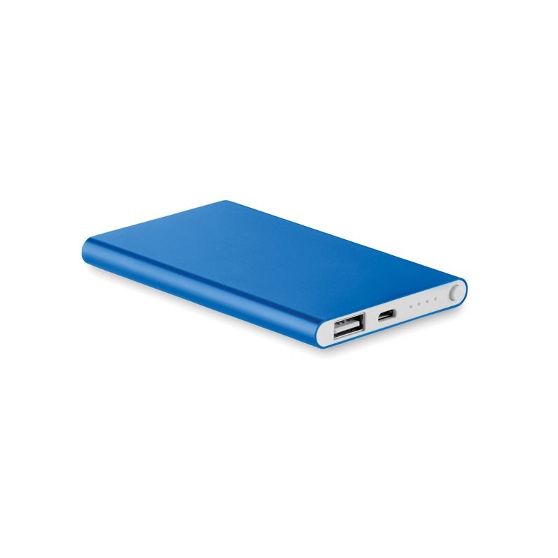 POWERFLAT - Baterie externă de 4000 mAh pl MO8735-37, Royal blue