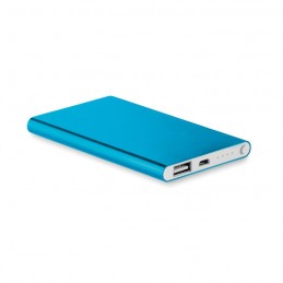 POWERFLAT - Baterie externă de 4000 mAh pl MO8735-04, Blue