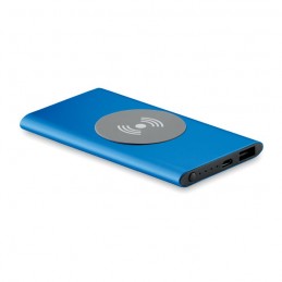 POWER&WIRELESS -  Powerbank Wireless de 4000mAh MO9498-37, Royal blue