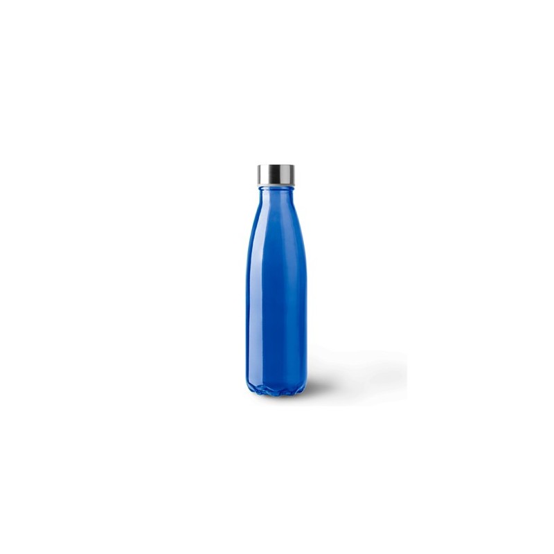SANDI, Sticlă de sticlă cu corp colorat translucid - BI4099, ALBASTRU ROYAL