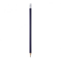 COUVET, Creion rotund din lemn cu gumă de șters - HW8002, BLEUMARIN